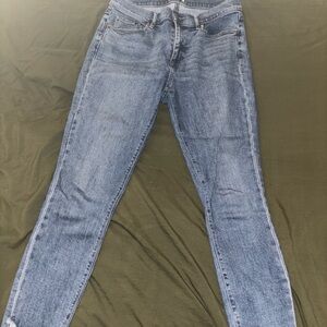 LOFT Ankle & Cropped Jeans - Blue